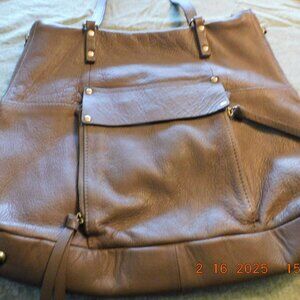 Kooba  Tan Brown Leather Hobo Bag